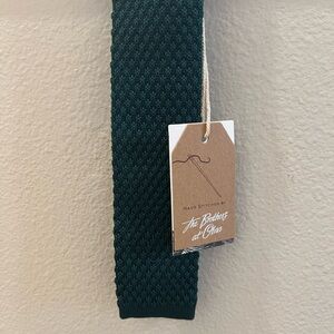 Knit Forest/Emerald Green tie